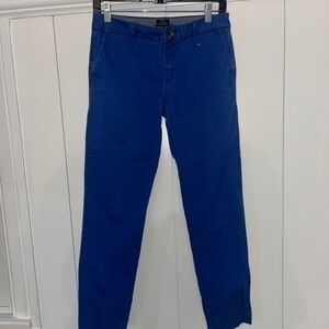 TOMMY HILFIGER chino Ankle Pants blue Women's Size 4. EUC